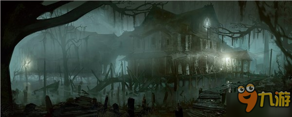 《生化危机7》老房子概念原画 大家在这住一晚可好?图片3