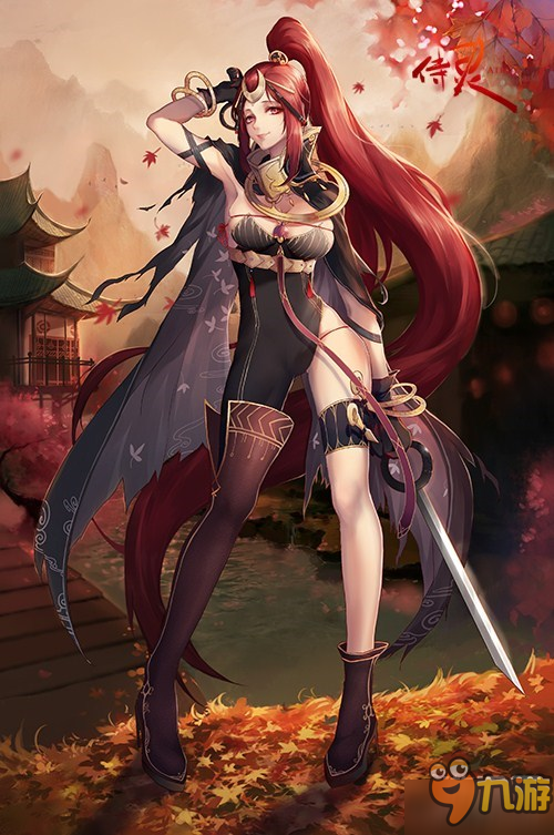 演绎日系暗黑美学 《侍灵》手游原画截图今日首曝光图片4